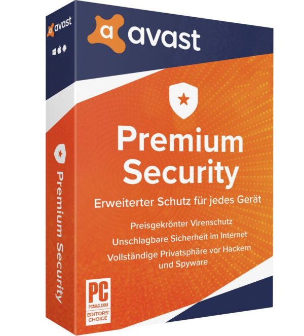 AVAST PREMIER SECURITY 1 YEAR KEY