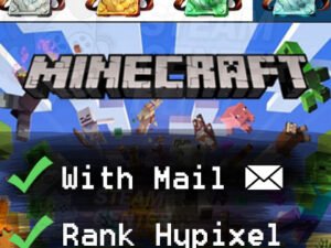 Minecraft Java with ✉ +Hypixel Ranks (VIP,VIP+,MVP,MVP+)