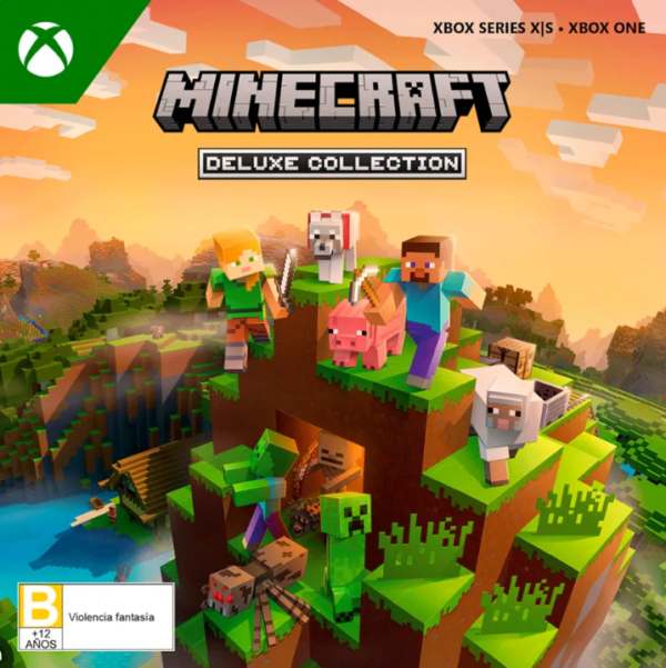 Minecraft: Deluxe Collection - Key (Xbox One / XS)🔑